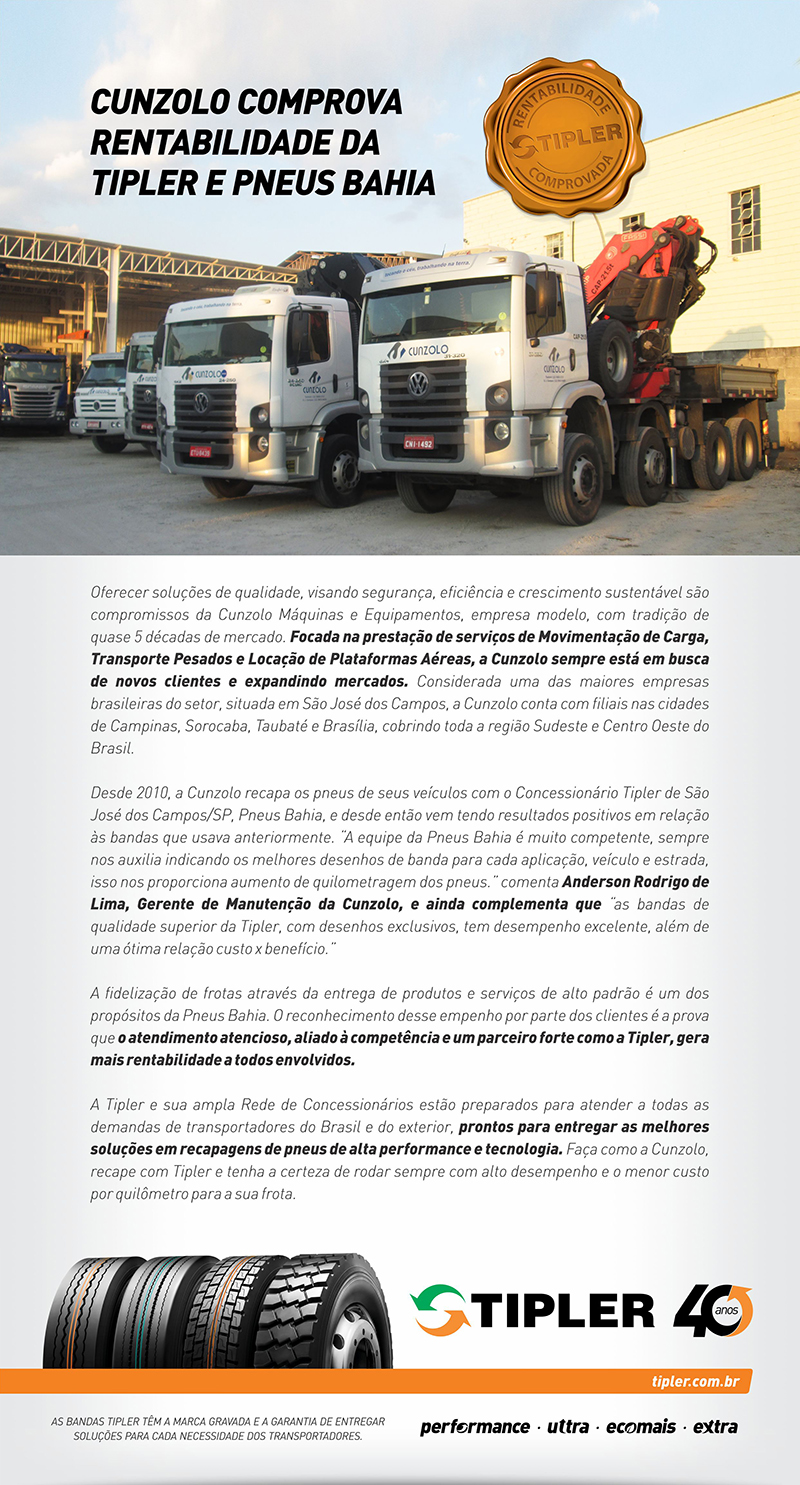 Rentabilidade Cunzolo